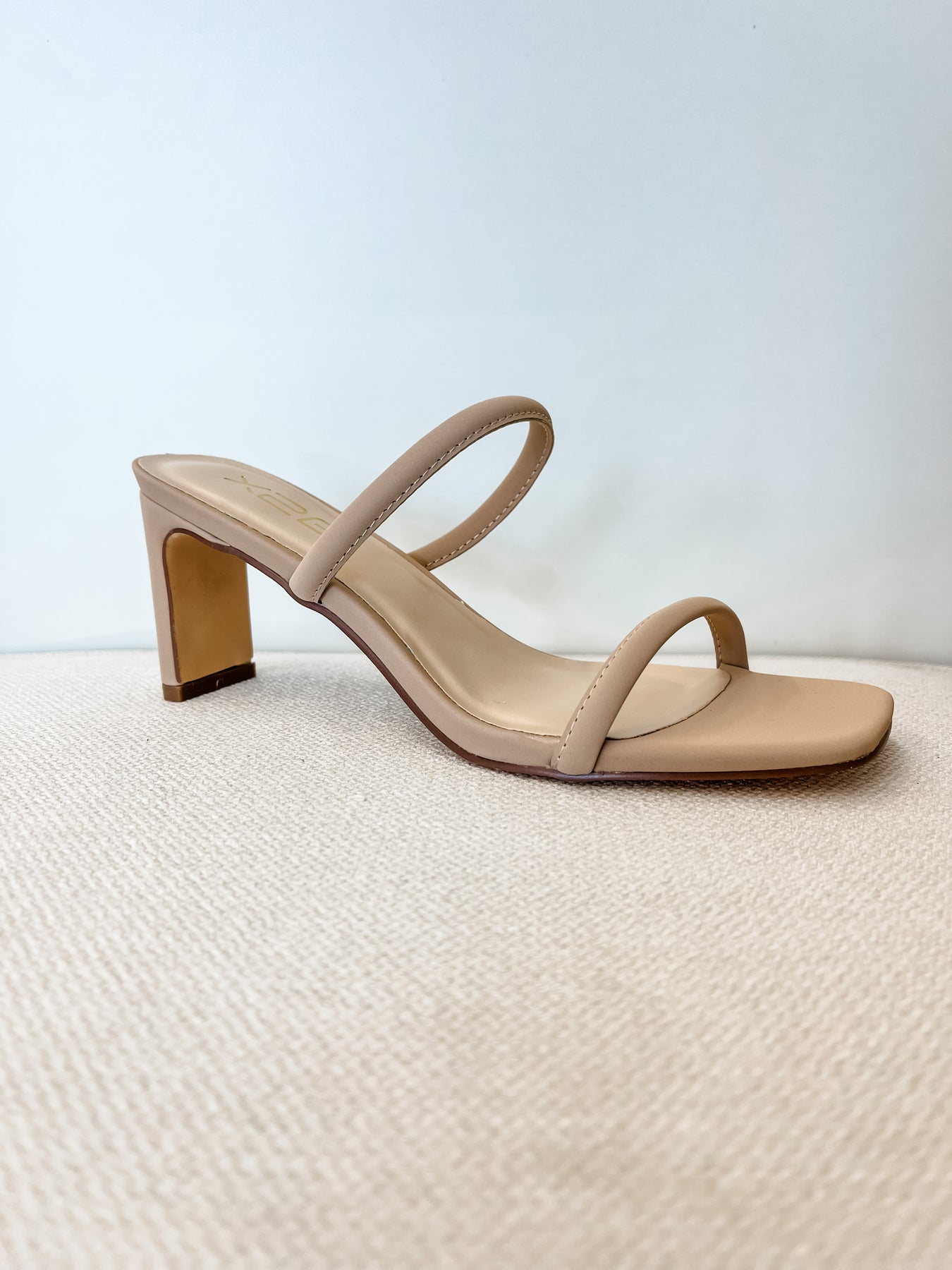 Metallic Thin Strap Stiletto Heeled Sandals | SHEIN IN